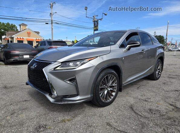 2T2BZMCA4JC162064 2018 LEXUS RX 350 Gray Задня права чверть