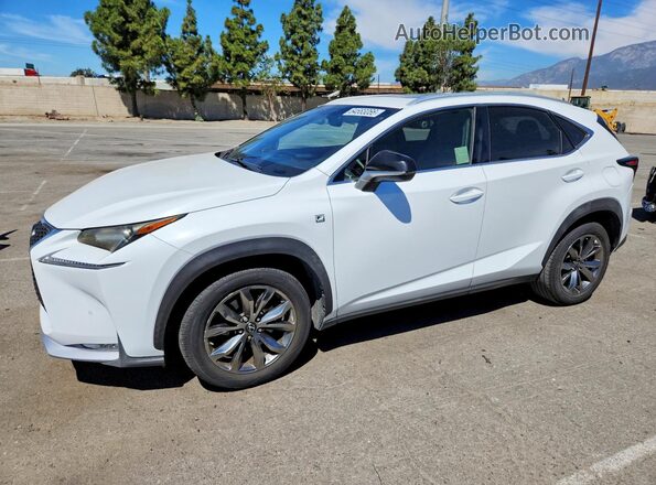 JTJYARBZ8G2029127 2016 LEXUS NX White Tył lewy