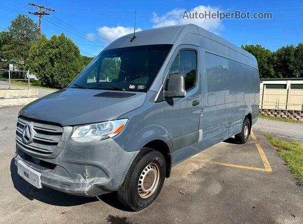 WD4PF1CDXKP134242 2019 MERCEDES-BENZ SPRINTER Gray Tył lewy