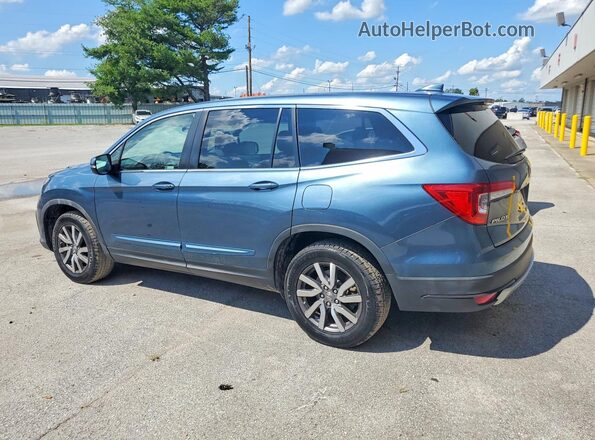 5FNYF5H3XMB024326 2021 HONDA PILOT Синий Задняя правая четверть