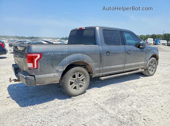 1FTEW1CP5GKD22148 2016 FORD F150 Gray Delantero derecho
