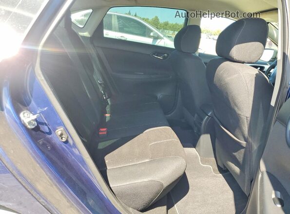 3N1AB7AP5HY232519 2017 NISSAN SENTRA Blue Rear interior view