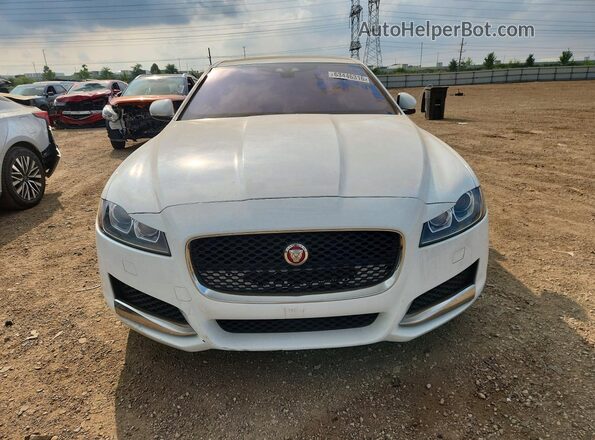 SAJBR4FX1JCY69492 2018 JAGUAR XF White Вид ззаду