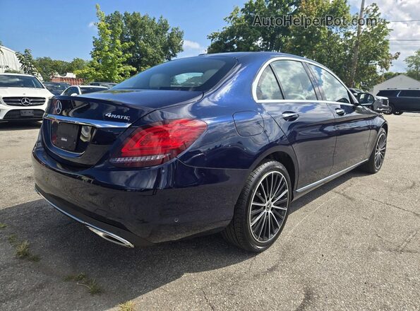 WDDWF8EB2LR526086 2020 MERCEDES-BENZ C-CLASS Blue წინა ხედი