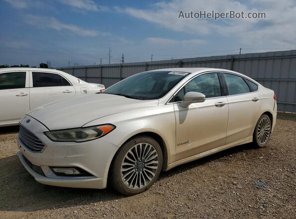 3FA6P0RU8HR375499 2017 FORD FUSION White Trasero izquierdo