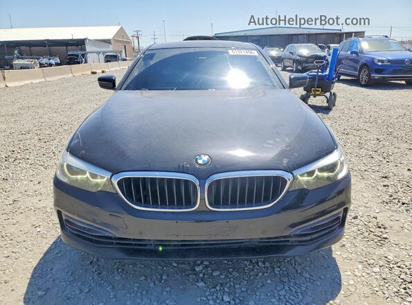 WBAJA7C38HG906929 2017 BMW 5 SERIES Черный Вид сзади