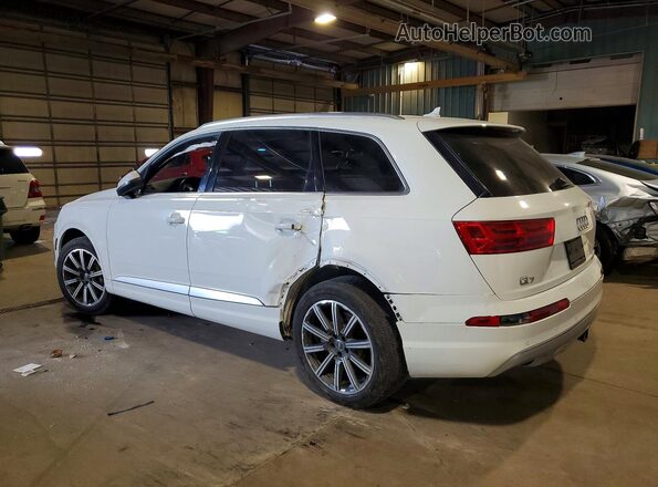 WA1AAAF77HD015377 2017 AUDI Q7 White Задня права чверть