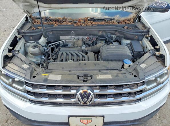 1V2BR2CA5JC501186 2018 VOLKSWAGEN ATLAS Белый Вид наклейки с VIN-кодом