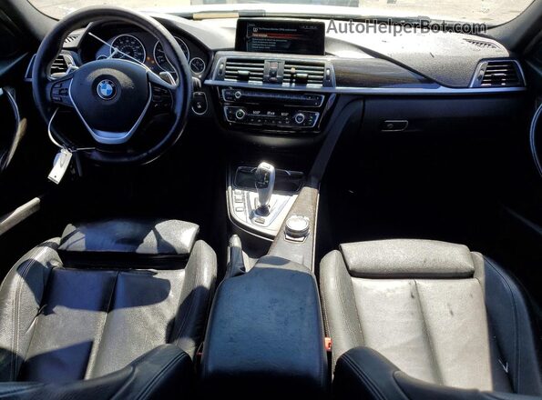 WBA8E1C57HK895095 2017 BMW 3 SERIES Silver Widok zestawu wskaźników