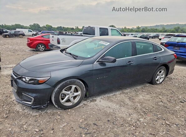 1G1ZB5ST5HF212626 2017 CHEVROLET MALIBU Gray Rear left