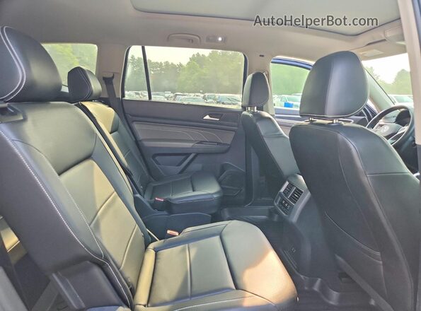 1V2SR2CA0PC544732 2023 VOLKSWAGEN ATLAS Синий Вид подкапотного пространства