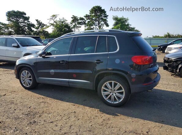 WVGBV7AX0GW515176 2016 VOLKSWAGEN TIGUAN Black Задня права чверть