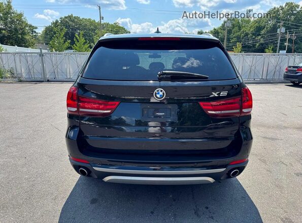 5UXKR0C34H0V74261 2017 BMW X5 Black Front interior view