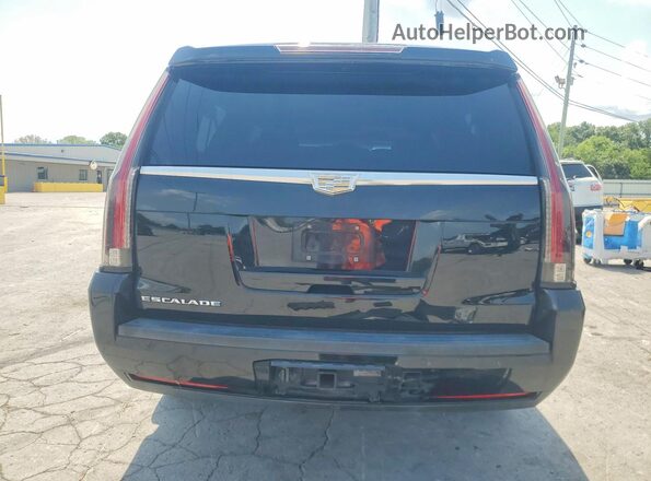 1GYS4JKJ7GR262574 2016 CADILLAC ESCALADE Черный Вид салона спереди