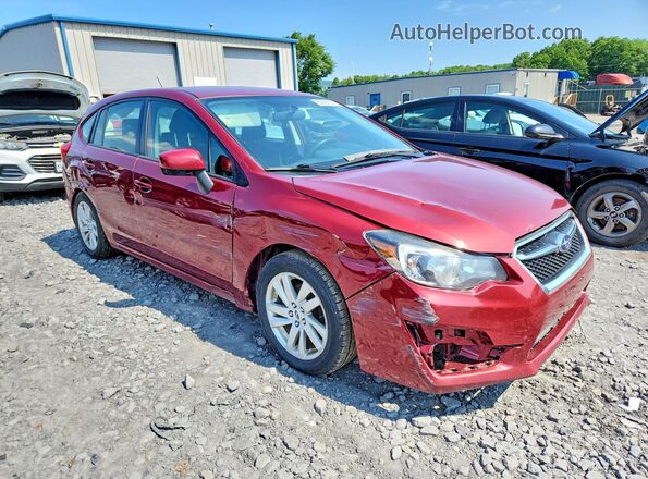 JF1GPAB61G8223540 2016 SUBARU IMPREZA Red Vista frontal