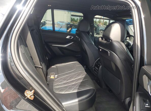 5UX13EU04R9S58824 2024 BMW X5 Black Engine compartment view