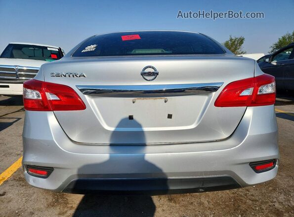 3N1AB7AP3GY271950 2016 NISSAN SENTRA Серебряный Вид салона спереди