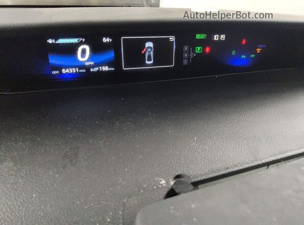JTDBVRBD5LA008155 2020 TOYOTA MIRAI Blue Widok tylnych siedzeń