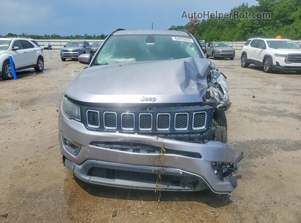 3C4NJCBB5LT121536 2020 JEEP COMPASS Silver Вид ззаду