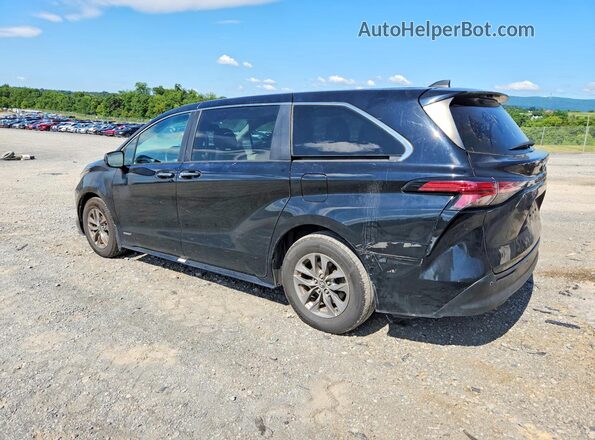 5TDYRKECXMS029029 2021 TOYOTA SIENNA Black Trasero derecho