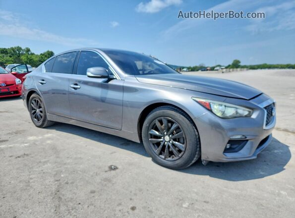 JN1CV7AR8KM350074 2019 INFINITI Q50 Silver Դիմացի տեսք
