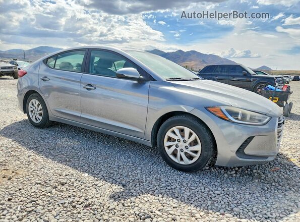 5NPD74LF4HH037359 2017 HYUNDAI ELANTRA Серебряный Вид спереди