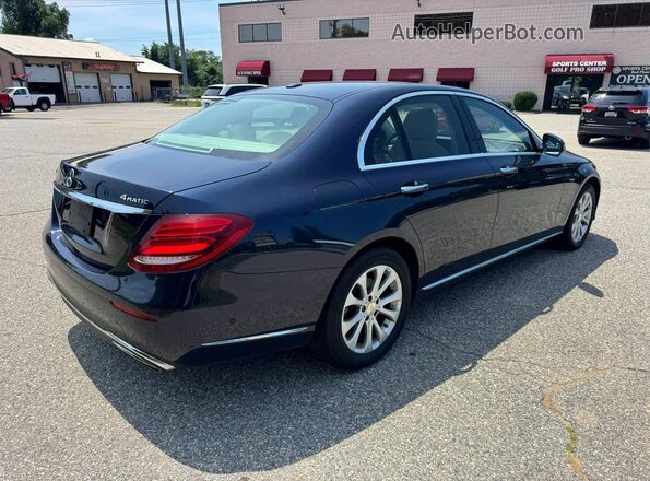 WDDZF4KB4HA073220 2017 MERCEDES-BENZ E Blue Front right