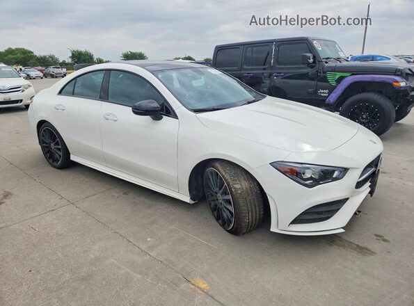W1K5J4GB4MN153805 2021 MERCEDES-BENZ CLA-CLASS White Front view