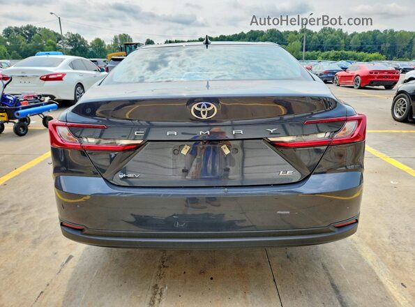 4T1DAACK7SU515716 2025 TOYOTA CAMRY Черный Вид салона спереди