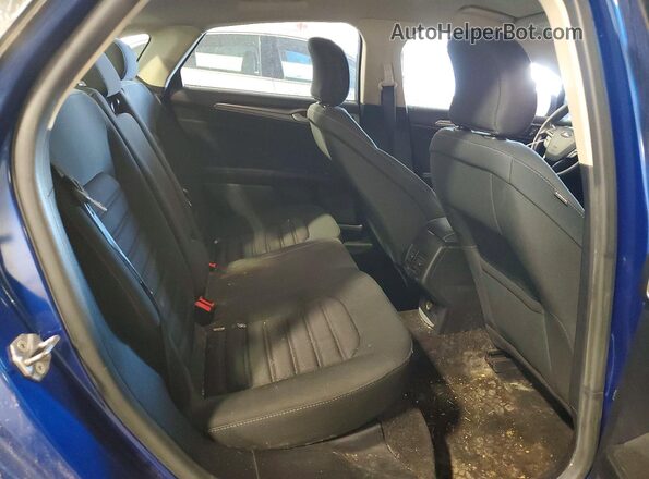 3FA6P0HD8JR223438 2018 FORD FUSION Blue Widok wnętrza z tyłu