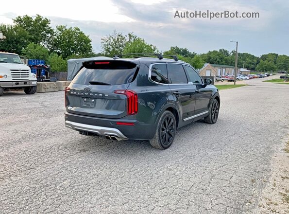5XYP3DHC7LG058410 2020 KIA TELLURIDE Gray Դիմացի տեսք