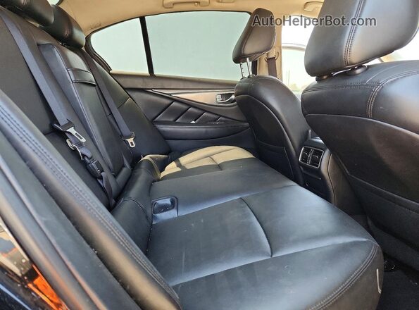 JN1EV7AP4HM741786 2017 INFINITI Q50 Black Vista interior trasera