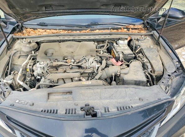 4T1G11AK3LU333626 2020 TOYOTA CAMRY Black Вид підкапотного простору