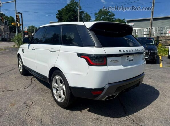 SALWR2RVXJA803154 2018 LAND ROVER RANGE ROVER White Tył prawy