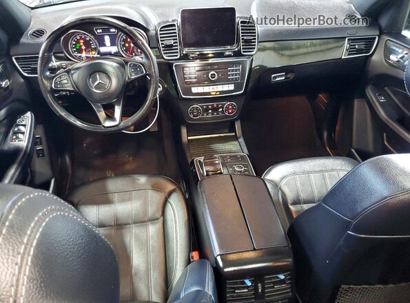 4JGDF6EE8HA981509 2017 MERCEDES-BENZ GLS-CLASS Blue Vista del cuadro de instrumentos
