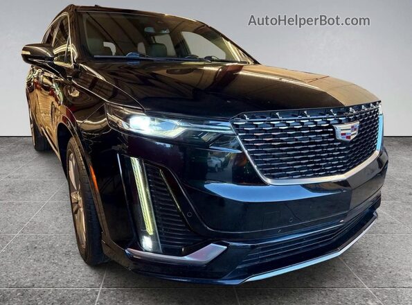 1GYKPCRS0NZ105757 2022 CADILLAC XT6 Black Trasero derecho
