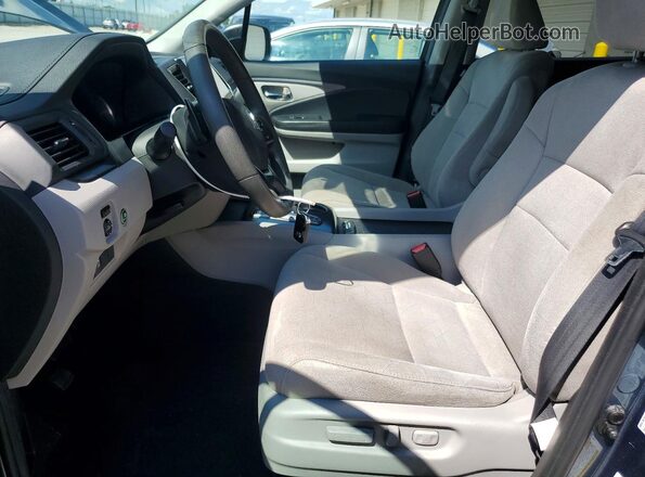 5FNYF5H3XMB024326 2021 HONDA PILOT Синий Вид панели приборов
