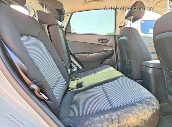 KM8K22AA2JU089887 2018 HYUNDAI KONA Белый Вид подкапотного пространства