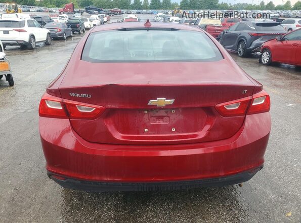 1G1ZE5ST4HF157223 2017 CHEVROLET MALIBU Red Widok wnętrza z przodu