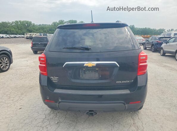 2GNFLFEK5G6195729 2016 CHEVROLET EQUINOX Черный Вид салона спереди