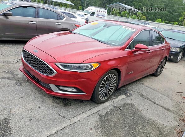 3FA6P0RU2HR118774 2017 FORD FUSION Maroon Հետևի ձախ