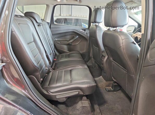 1FMCU9J9XHUE23879 2017 FORD ESCAPE Gray Widok komory silnika