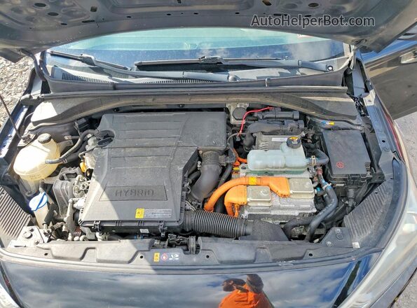 KMHC65LC7KU163380 2019 HYUNDAI IONIQ Black Widok komory silnika