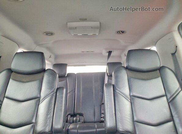 1GYS3JKJ6JR263709 2018 CADILLAC ESCALADE Black Vista interior trasera