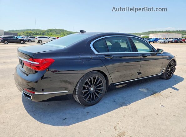 WBA7E2C50GG503948 2016 BMW 7 SERIES Black Przód prawy