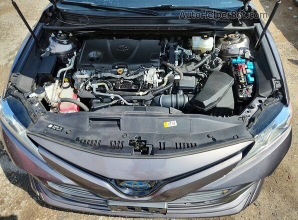 4T1B21HKXKU514895 2019 TOYOTA CAMRY SOLARA Gray Вид підкапотного простору