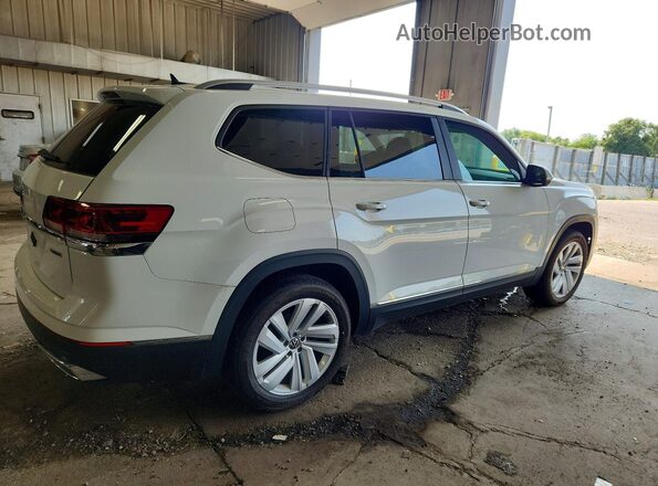 1V2BP2CAXMC547185 2021 VOLKSWAGEN ATLAS Белый Передняя правая четверть