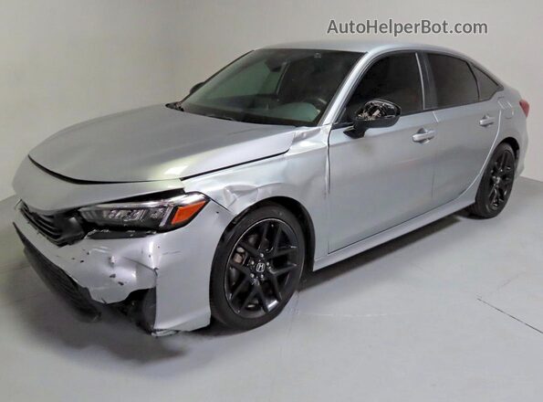 2HGFE2F51SH519004 2025 HONDA CIVIC Серебряный Задняя правая четверть