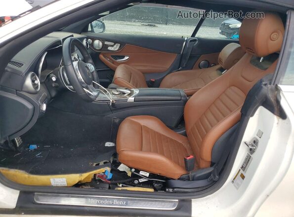 W1KWK8DB8LF998176 2020 MERCEDES-BENZ C-CLASS White წინა პანელის ხედი