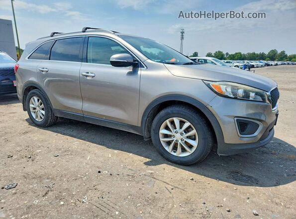5XYPG4A52HG269764 2017 KIA SORENTO Gray Front view
